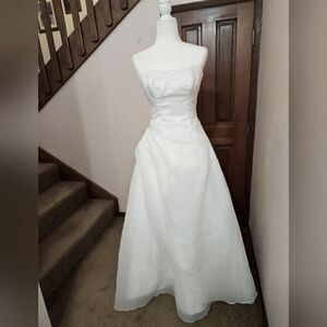 Maggie Sottero Couture wedding dress, white, size 10